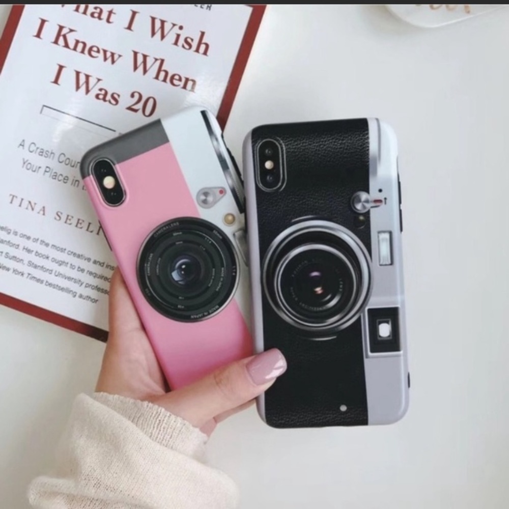 iPhone XS/7/8/+❤️️camera phone case with holder